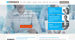Desktop Screenshot of itselector.nl